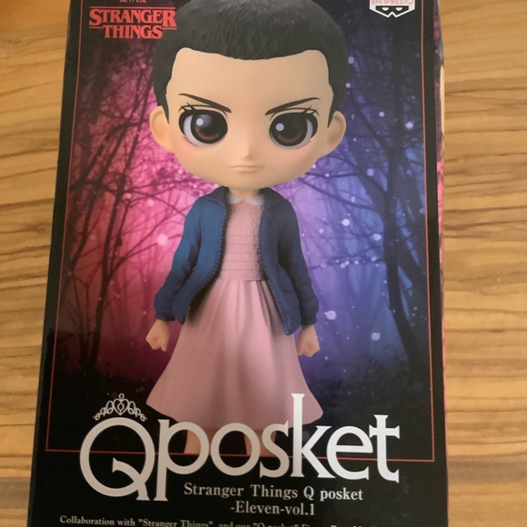 Stranger Things Other - Stranger Things - Eleven vol. 1 - Qposket - Collectable in Sealed box.